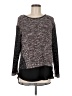 TWO by Vince Camuto Tweed Black Pullover Sweater Size M - photo 1
