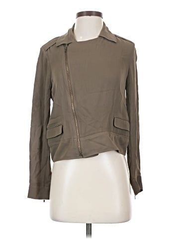 J.Crew Collection Long Sleeve Silk Top (view 1)
