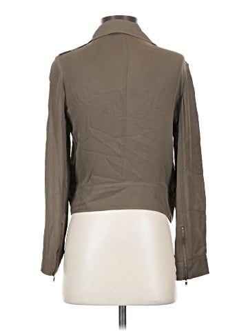 J.Crew Collection Long Sleeve Silk Top (view 2)