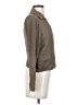 J.Crew Collection 100% Silk Brown Long Sleeve Silk Top Size 2 - photo 4
