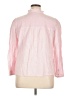 J.Crew Pink Long Sleeve Blouse Size XL - photo 2