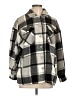 sweet generis 100% Polyester Plaid Gray Coat Size L - photo 1