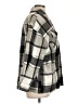 sweet generis 100% Polyester Plaid Gray Coat Size L - photo 4
