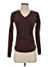 Athleta Brown Long Sleeve T-Shirt Size XXS - photo 1