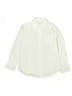 Crewcuts 100% Cotton Solid Ivory Long Sleeve Button-Down Shirt Size 10 - photo 1