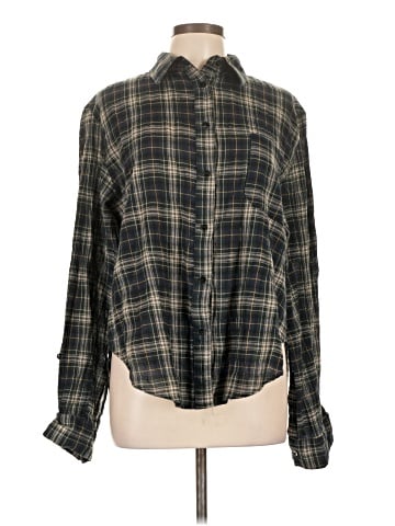 Mustard Seed Long Sleeve Button-Down Shirt (view 1)