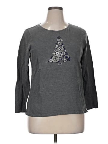 Coldwater Creek 3/4 Sleeve Top (view 1)