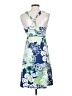 Unbranded Print Blue Cocktail Dress Size XS (estimated) - photo 2