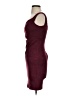 A'gaci Solid Burgundy Cocktail Dress Size XXS (estimated) - photo 5