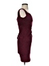 A'gaci Solid Burgundy Cocktail Dress Size XXS (estimated) - photo 4