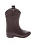 Assorted Brands Burgundy Brown Rain Boots Size 8 - 9 Kids - photo 1