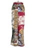 Unbranded Print Gold Casual Pants Size XS - photo 1