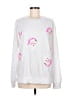 Unbranded Print White Sweatshirt Size M - photo 1