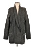 Margaret O'Leary 100% Merino Wool Chevron-herringbone Gray Jacket Size Med (1) - photo 1