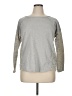August Moon Gray Long Sleeve Top Size XL - photo 1
