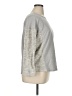 August Moon Gray Long Sleeve Top Size XL - photo 4