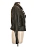 Nicole Miller 100% Leather Black Leather Jacket Size L - photo 4