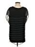 Joie 100% Silk Black Short Sleeve Top Size S - photo 2