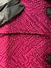 Rafael 100% Polyester Burgundy Long Sleeve Blouse Size XL - photo 8