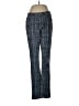 CAbi Plaid Blue Jeans Size 8 - photo 1