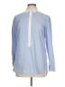 Ann Taylor Blue Long Sleeve Blouse Size 10 - photo 1