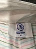 Addison Bay 100% Cotton Stripes Ivory Shorts Size XL - photo 3