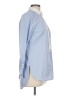 Ann Taylor Blue Long Sleeve Blouse Size 10 - photo 4
