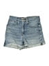 J.Crew Blue Denim Shorts Size 24 waist - photo 1