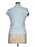Express Blue Short Sleeve Turtleneck Size XL - photo 2