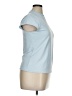 Express Blue Short Sleeve Turtleneck Size XL - photo 4