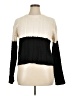 Clare Rose x NA-KD Color Block Ivory Pullover Sweater Size XL - photo 1