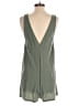 Zara Solid Green Romper Size S - photo 2