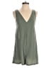 Zara Solid Green Romper Size S - photo 1