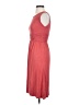 Max Studio Solid Red Casual Dress Size XS - photo 5