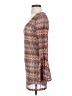Assorted Brands Chevron-herringbone Brown Casual Dress Size S - photo 5