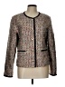 Elie Tahari Tweed Gray Blazer Size L - photo 1