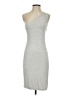 Final Touch Solid Gray Casual Dress Size S - photo 1