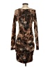 Karina Grimaldi Camo Brown Casual Dress Size S - photo 2