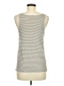 J.Crew Silver Sleeveless Top Size M - photo 2