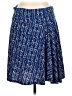 Max Studio Print Blue Casual Skirt Size L - photo 1