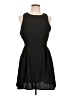 One Clothing 100% Polyester Solid Black Cocktail Dress Size L - photo 1