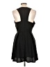 One Clothing 100% Polyester Solid Black Cocktail Dress Size L - photo 2