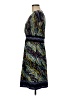 BCBGMAXAZRIA Print Blue Cocktail Dress Size M - photo 5