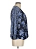 Croft & Barrow 100% Polyester Blue 3/4 Sleeve Blouse Size M - photo 4