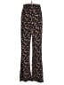 Unbranded Floral Black Casual Pants Size XS (estimated) - photo 1