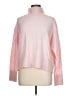CALVIN KLEIN JEANS Color Block Pink Turtleneck Sweater Size L - photo 1