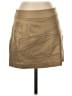 Express Solid Tan Casual Skirt Size 2 - photo 1