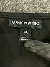 Fashion Bug Black Short Sleeve Blouse Size 4X - photo 7