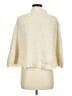 Zara Tweed Ivory Turtleneck Sweater Size M - photo 2