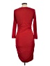 Shape FX 100% Polyester Solid Red Cocktail Dress Size 10 - photo 2